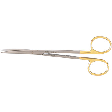 Miltex Delicate Pattern Metzenbaum Scissors, 5-3/4" (145Mm), Tungsten Carbide, Curved, Sharp Points., 5-180B-TC