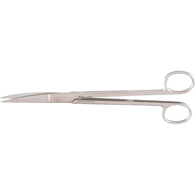 Miltex Sims Uterine Scissors, 7-3/4" (200mm), Curved, Sharp-Sharp Points, 5-226