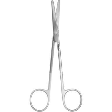 Meisterhand Metzenbaum Scissors, 5-3/4" (145mm), Straight, Blunt Points, Tungsten Carbide, MH5-179TC
