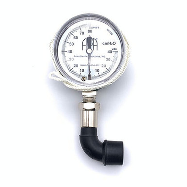 Manometer Inlet Port Manometer, Pressure, -40 to +80, w/15mmF Inlet, Harness and 15mmM x ...