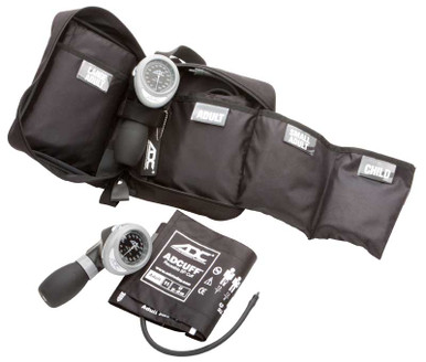ADC MULTIKUF Blood Pressure Kit, 3 Cuff Navy