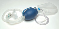 Allied Infant/Neonate Bag with Resevoir, 7' Oxygen Tubing, w/ Pressure Relief
