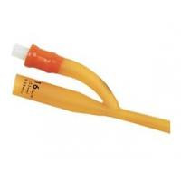 Amsino AMSure 2-Way Silicone Coated Latex Foley Catheters, 28FR, 5cc, 10/BX