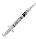 BD Blunt Plastic Cannula Syringe, 17 G x 5 mL, 5cc Needleless, 100/bx