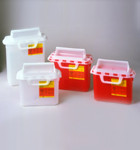BD Sharps Collector, Red, 3 Gallon