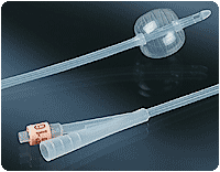 Bard Uncoated Silicone Foley Catheters, 12FR, 5CC, 2-Way, Sterile