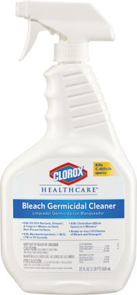 Clorox Dispatch Hospital Cleaner Disinfectant with Bleach, 22 oz ...