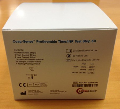 Coag-Sense Professional PT INR Meter + 50 Test Kits - Medex Supply