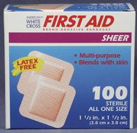 Derma Sciences BANDAGE, FLEXFAB, 3/4 STATSTRIP, 1200 EA/CS, 12 BX/CS