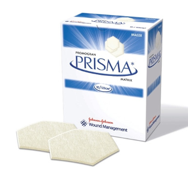 Ethicon Prisma Matrix Dressing, Size: 28 cm - 4.34 Square Inches, Box of 10  - Medex Supply