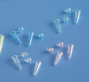 Fisherbrand PCR Tubes, 0.2mL, Flat Caps, Green, 1000/cs