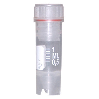 Globe Scientific CryoClear Tubes, Internal Threads, 2.0mL, 500/cs