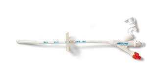 Medline 3-Port Gastrostomy Tube, 15cc Balloon, 24 FR