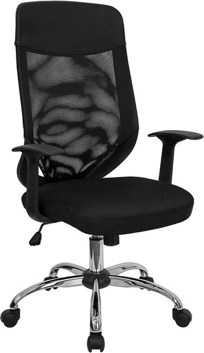 Flash Furniture High Back Mesh Office Chair with Mesh Fabric Seat