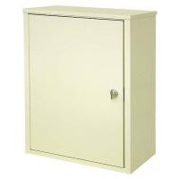 Omnimed Wall Storage Cabinet, Medium, 16 3/4H x 16W x 8D, Beige