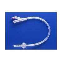 Rusch 2-way Foley Catheters, 100% Silicone, 30cc, 24Fr, Blue, 10/bx
