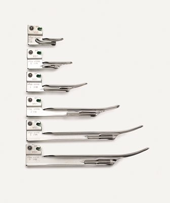 Welch Allyn Miller Fiber Optic Laryngoscope Blade, Size 3 - Medex