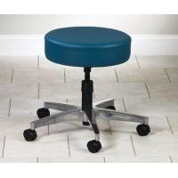 Clinton Mid-Series 5-Leg Spin-Lift Stool, Aluminum Base, Wedgewood