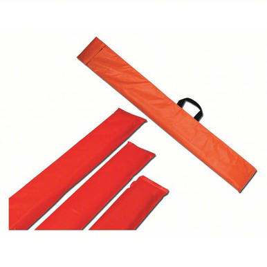 Set of 2 each 15”, 36 & 54” Padded Board Splints with carrying case ...