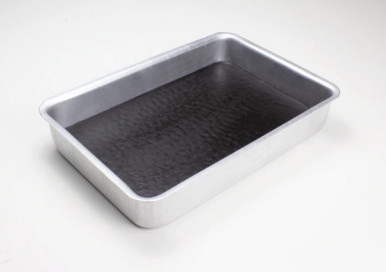 United Scientific™ Aluminum Dissecting Pan with Black Wax