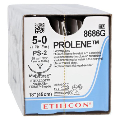 Prolene Suture 5-0 18