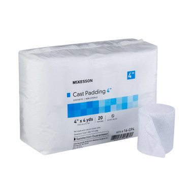 Cast Padding Undercast McKesson 4 Inch X 4 Yard Polyester NonSterile ...
