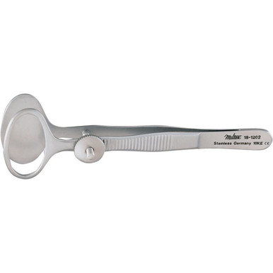 Miltex Desmarres Chalazion Forceps, 3-1/2" (90Mm), Medium Size, 11.5Mm X 22.5Mm Inside Diameter Of Fenestrated Jaw., 18-1202