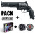MARCADOR DE PAINTBALL REVÓLVER KIT TR68 .68 – 24 JULIOS – VERSIÓN NEGRA