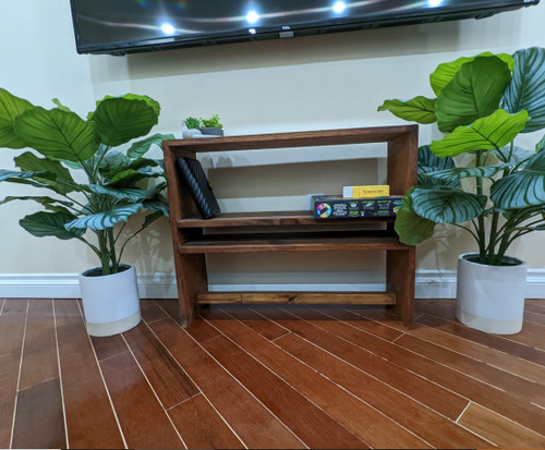 TV Bench | Wood Media Console | Living Room Bench