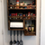 Esseno Spice Rack | Solid Wood Spice Rack | Kitchen Organizer | Utensil Hanger | Hanging Spice Rack