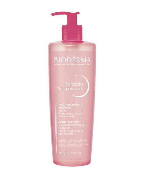 Gel Sensibio moussant 500 ml Bioderma