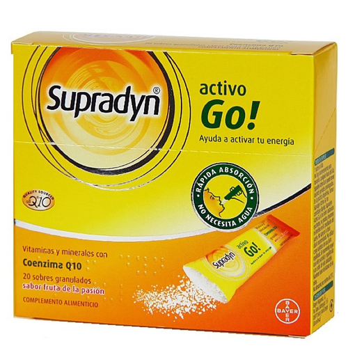 Supradyn activo go granulado 20 sobres