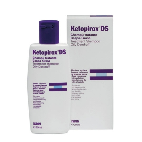 Ketopirox ds champú anticaspa grasa 200 mL