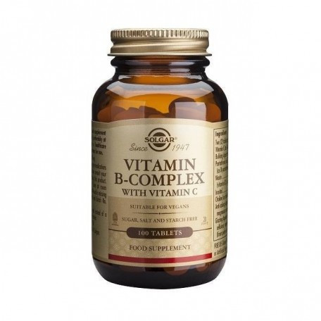 Solgar vitamina b complex con vitamina c 250 comprimidos