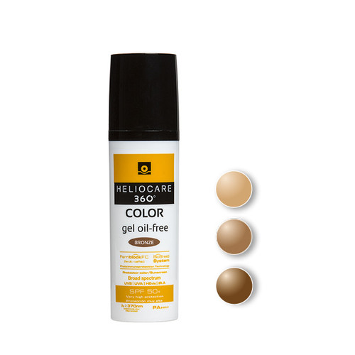 Heliocare 360 gel oil free bronze intense SPF50+50 mL