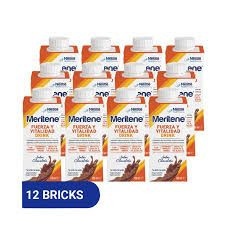 MERITENE FUERZA Y VITALIDAD DRINK  12 BOTELLAS 180 ML SABOR CHOCOLATE