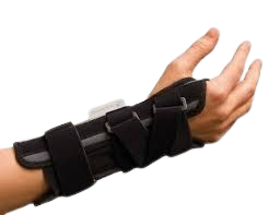 THUASNE MUÑEQUERA LIGAFLEX CLASSIC IZQ T/4 NEGRO