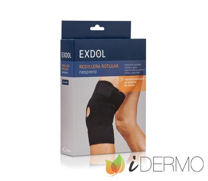 Exdol rodillera neopreno
