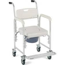PRIM SILLA DUCHA WC ALUM C/ INODORO C/REPOSAPIES