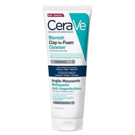 CERAVE LIMPIADOR ARCILLA-ESPUMA IMPERFECC 118 ML
