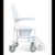 VERMEIREN SILLA HIGIENICA AZUL HOSPITALARIA PLUO 4 FRENOS 4B N.SERIE T0781426
