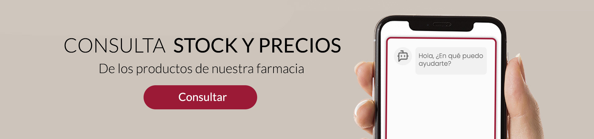 Consulta stock y precios en Farmacia Fra