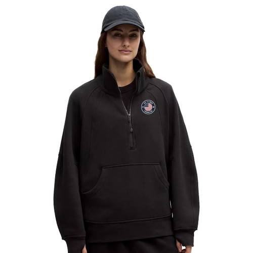 Lululemon Scuba Oversized Funnel Neck Half Zip Long