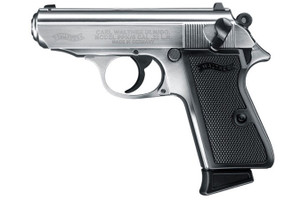 Walther PPK/S 22LR 10+1 NKL PLTD 3.35" 22 LR Walther PPK/S 22LR 10+1 NKL PLTD 3.35" 22 LR