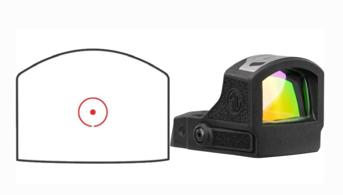 SIG SAUER ROMEO-RS COMPACT CIRCLE DOT REFLEX SIGHT !!! SALE PRICE IN STORE !!!