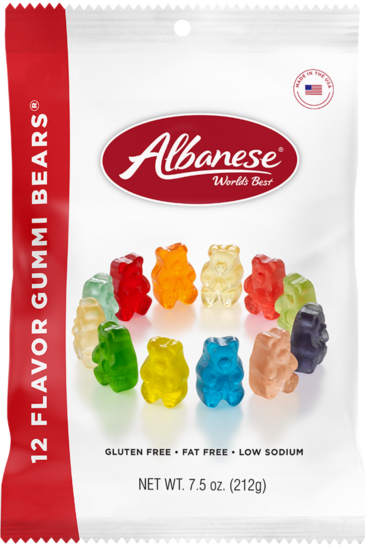 12 Flavor Gummi Bears Best Gummi Bear Flavors Albanese Candy 2640