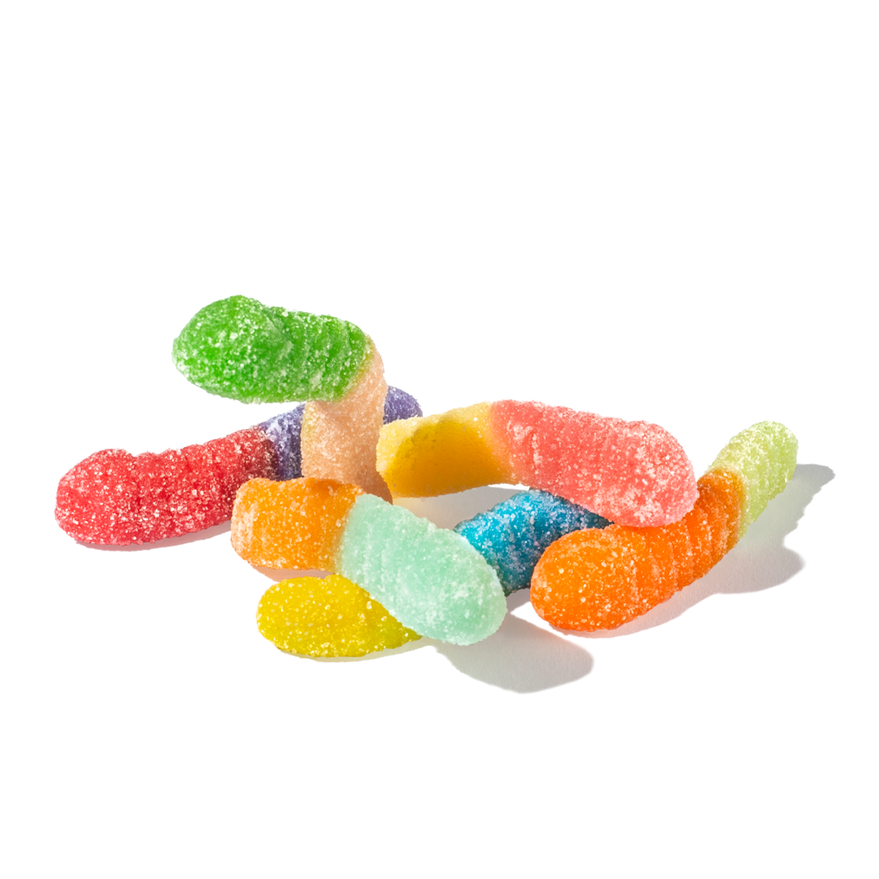 Sour 12 Flavor Mini Gummi Worms, Sour Gummy Worms