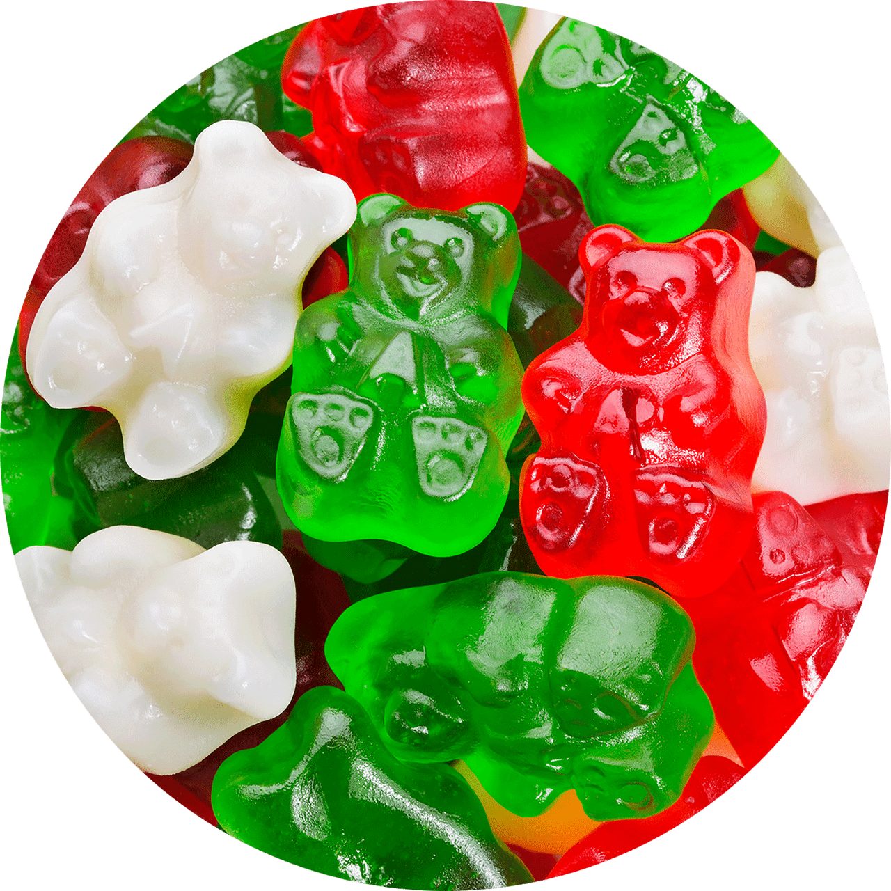 Albanese World's Best 12 Flavor Gummi Bears, 5lbs of Candy