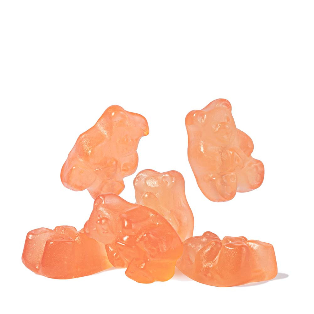 Pink Grapefruit Gummi Bears Pink Grapefruit Gummies Albanese Candy