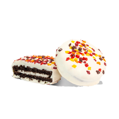 Fall Yogurt Double Stuffed Cream Filled Cookie